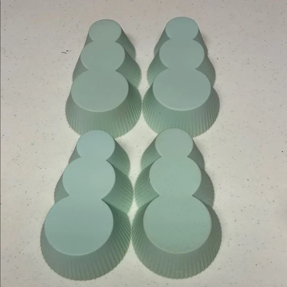 Set of Snowman Silicone Baking Molds - Picture 3 of 5